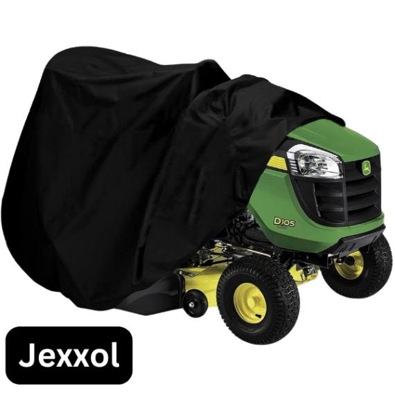 Heavy-duty 420D waterproof riding lawn mower cover – fits up to 54″ deck, UV & water resistant